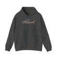F*ck Script Hoodie – Minimalist Edgy Graphic Hooded Sweatshirt
