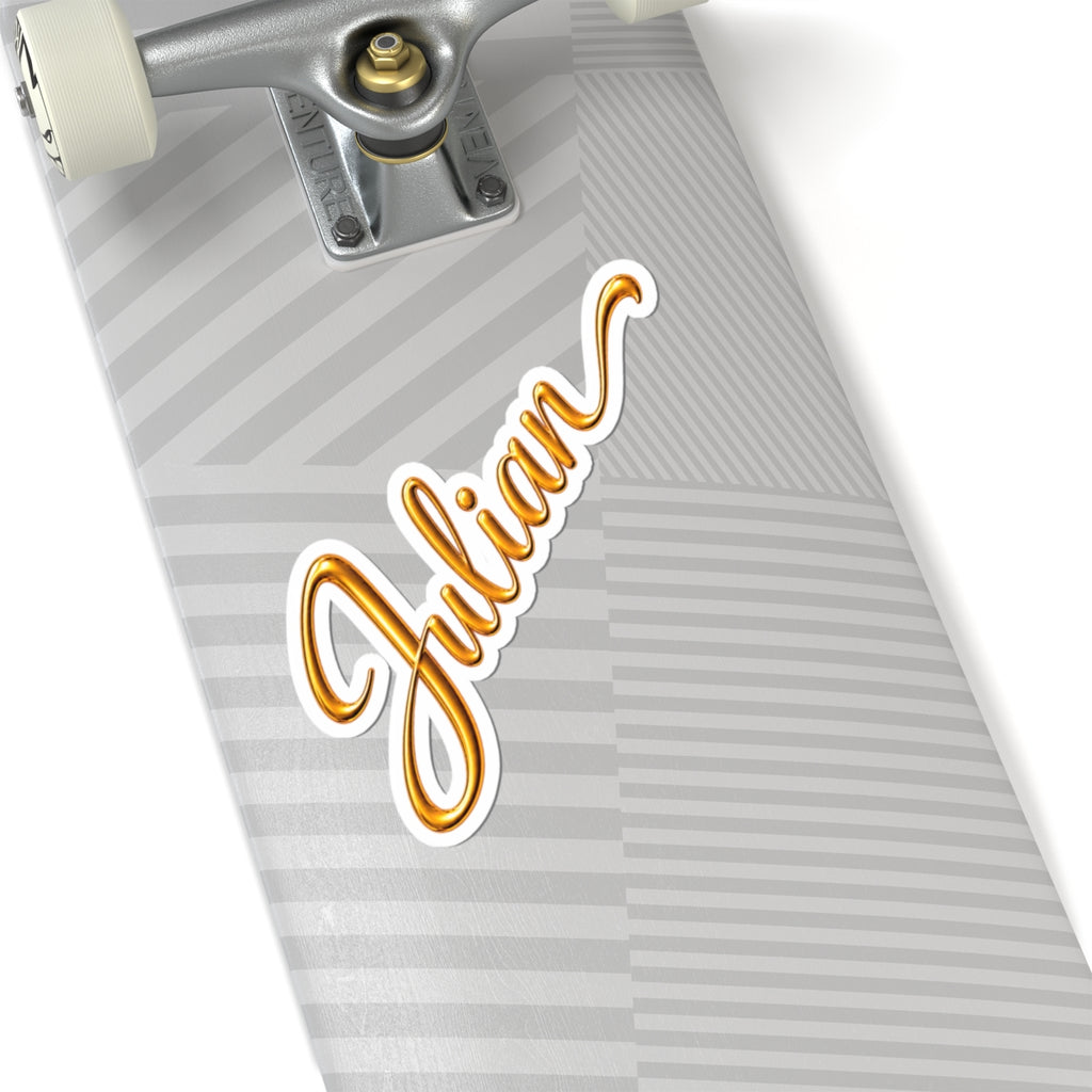 'Julian' Kiss-Cut Decal