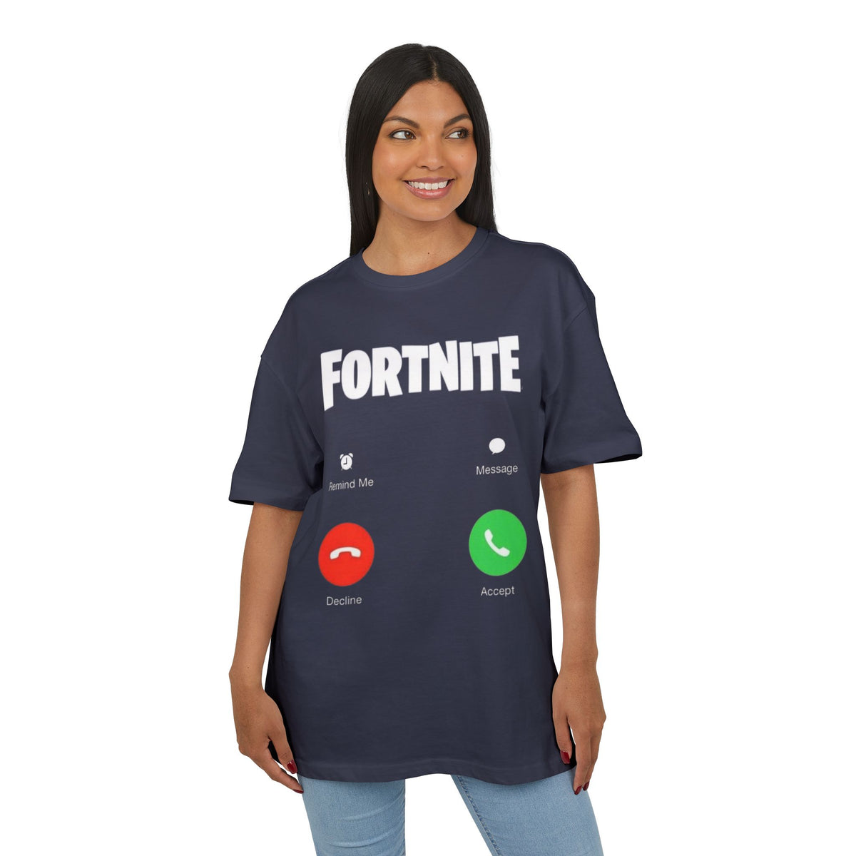 ‘ Gaming Calling - Accept/Decline’- Oversized Tshirt