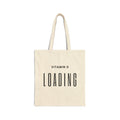 Tote Bag — "Vitamin D Loading" Canvas Market Tote