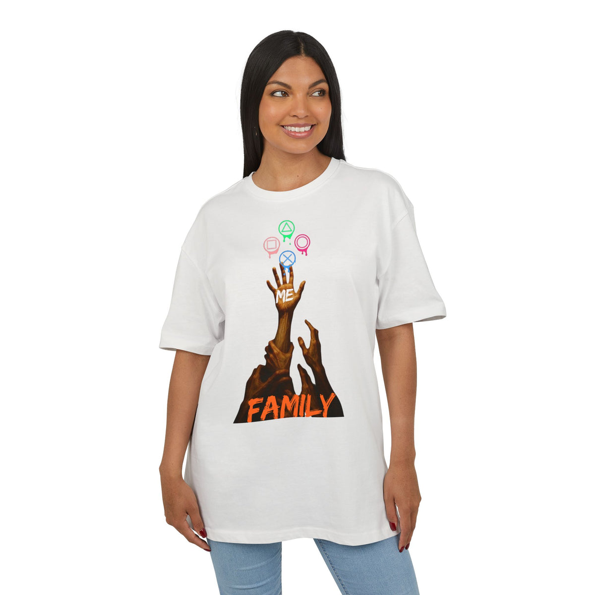 More gaming, less family’- Oversized Tshirt