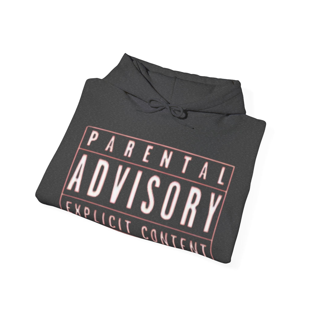 Parental Advisory "Explicit Content" Hoodie — Graphic Streetwear Pullover