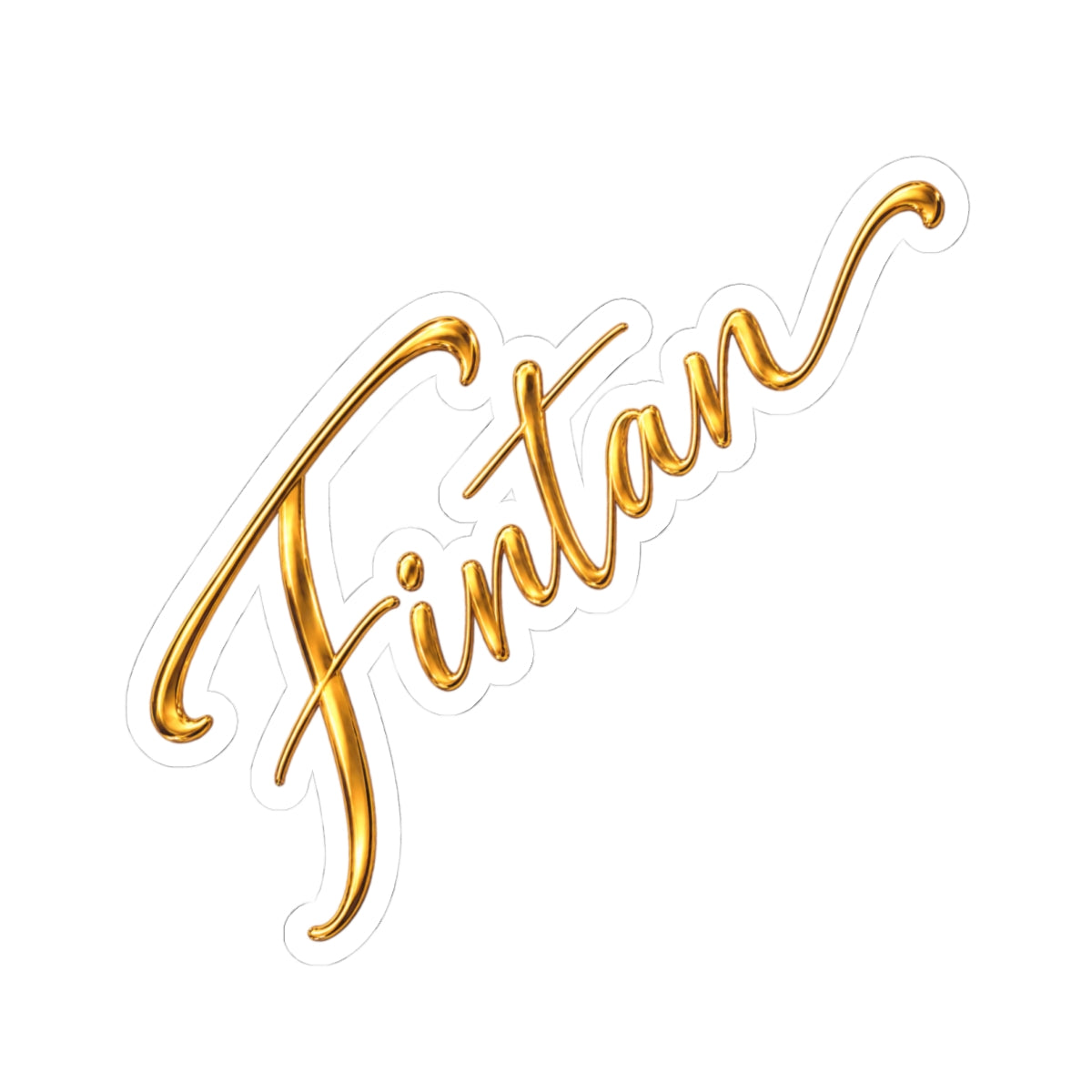 "Fintan" Kiss-Cut Vinyl Decal