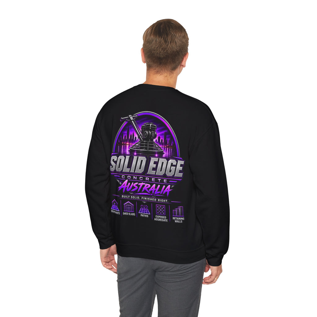 Solid Edge Crewneck Sweatshirt — Solid Edge Concrete Australia Logo Pullover