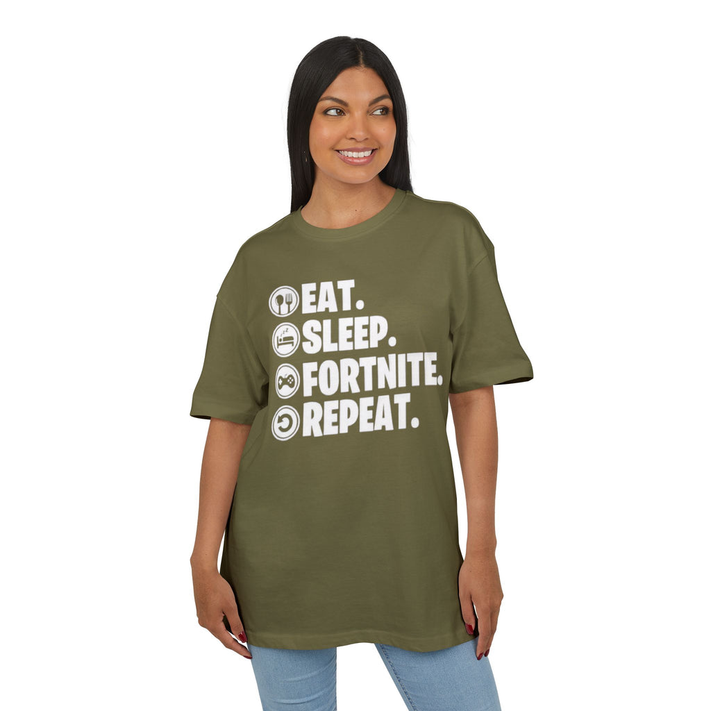 ‘Eat.Sleep.Repeat.’- Oversized Tshirt