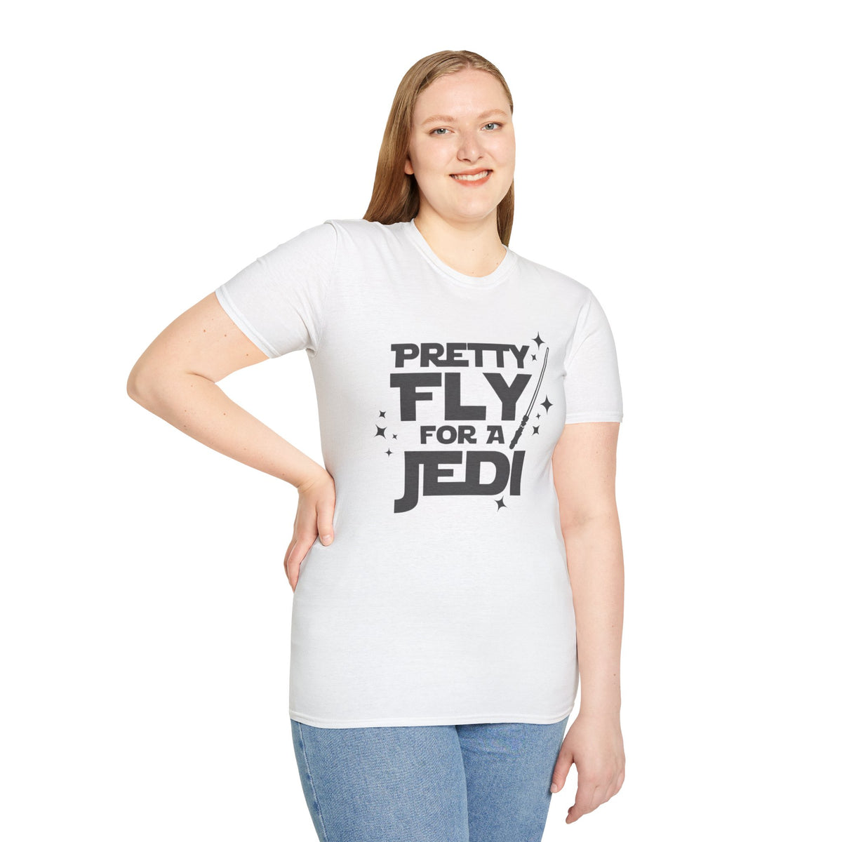 Pretty Fly for a Jedi T-Shirt — Funny Star Wars Inspired Tee