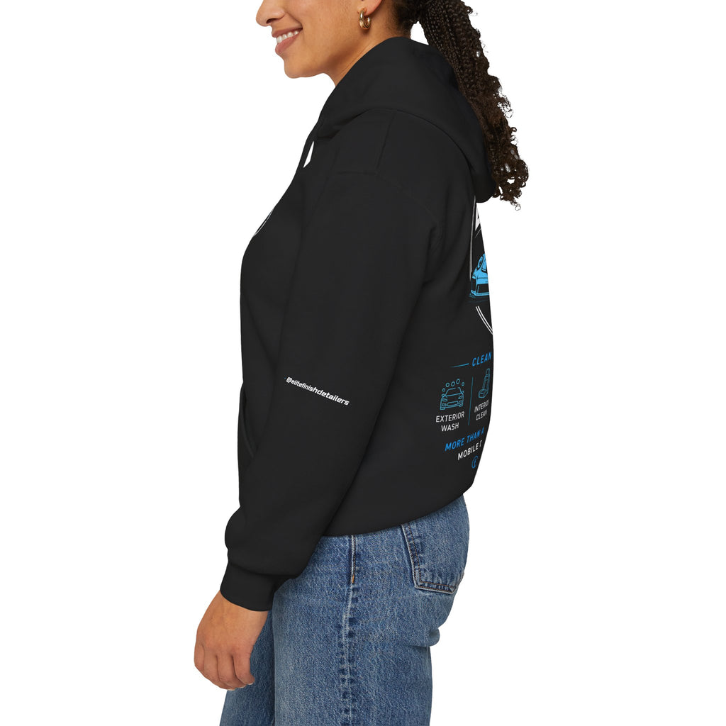 Hoodie 2 — Elite Finish Detailers Logo Pullover (Car Detailing Service)