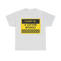 Fluent in 4-Letter Words T-Shirt – Funny Yellow Road Sign Graphic Tee