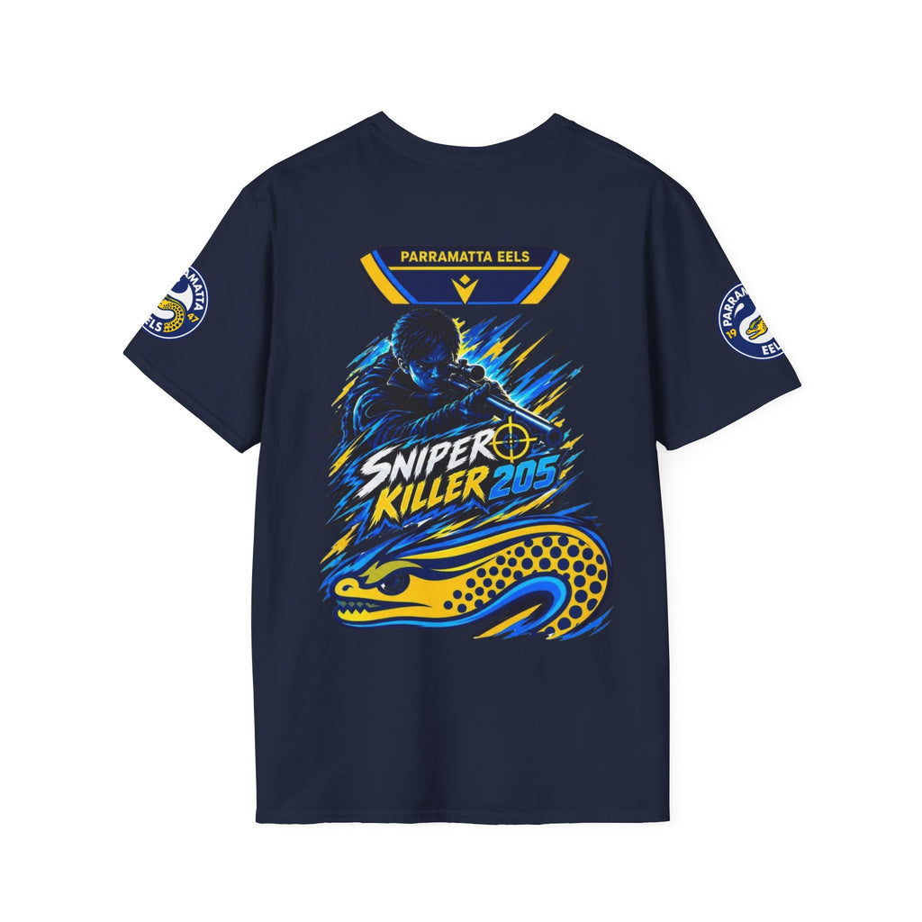 Parramatta Eels(Option 1) "Sniper Killer 205" Team T-Shirt
