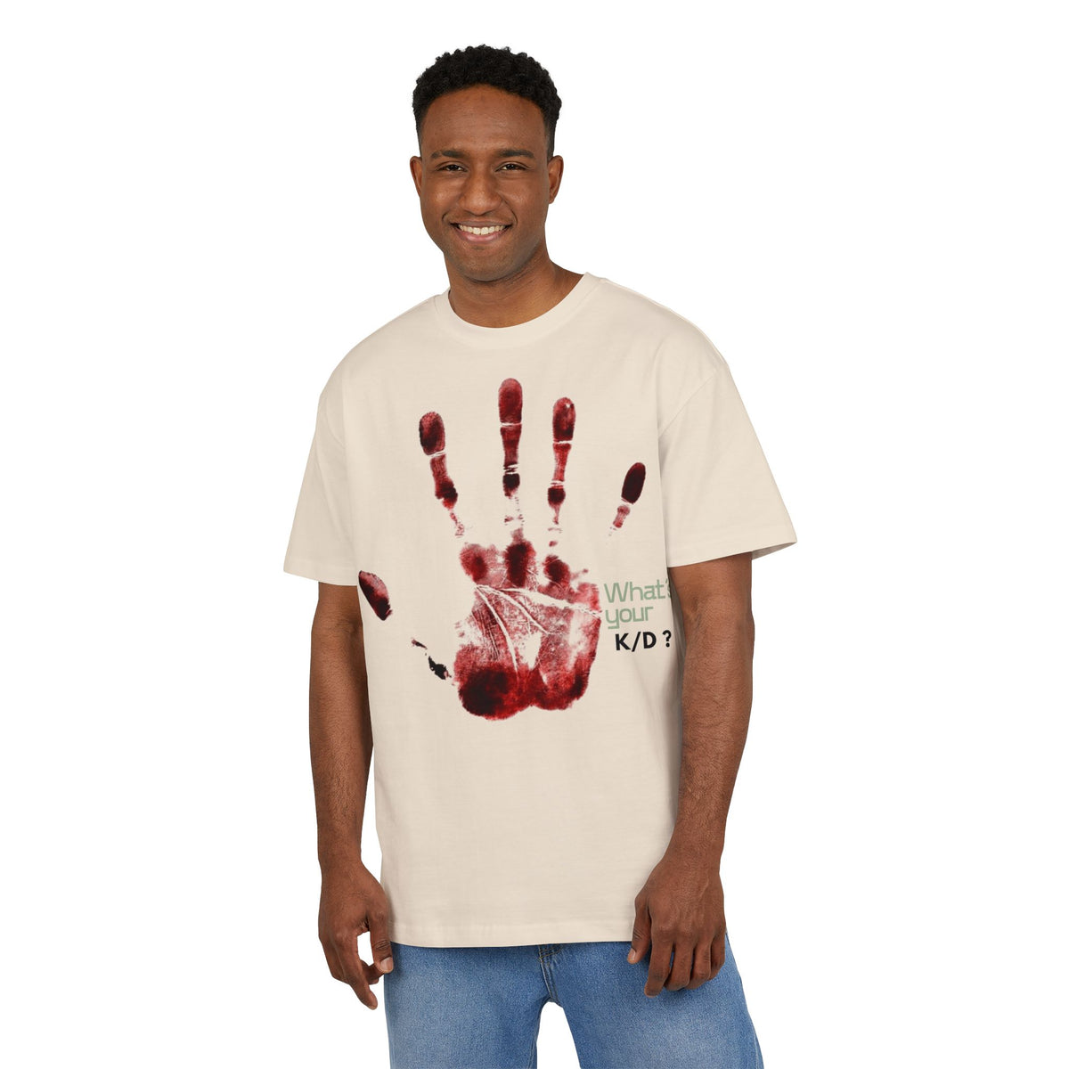 ‘What’s your K/D?’- Oversized Tshirt