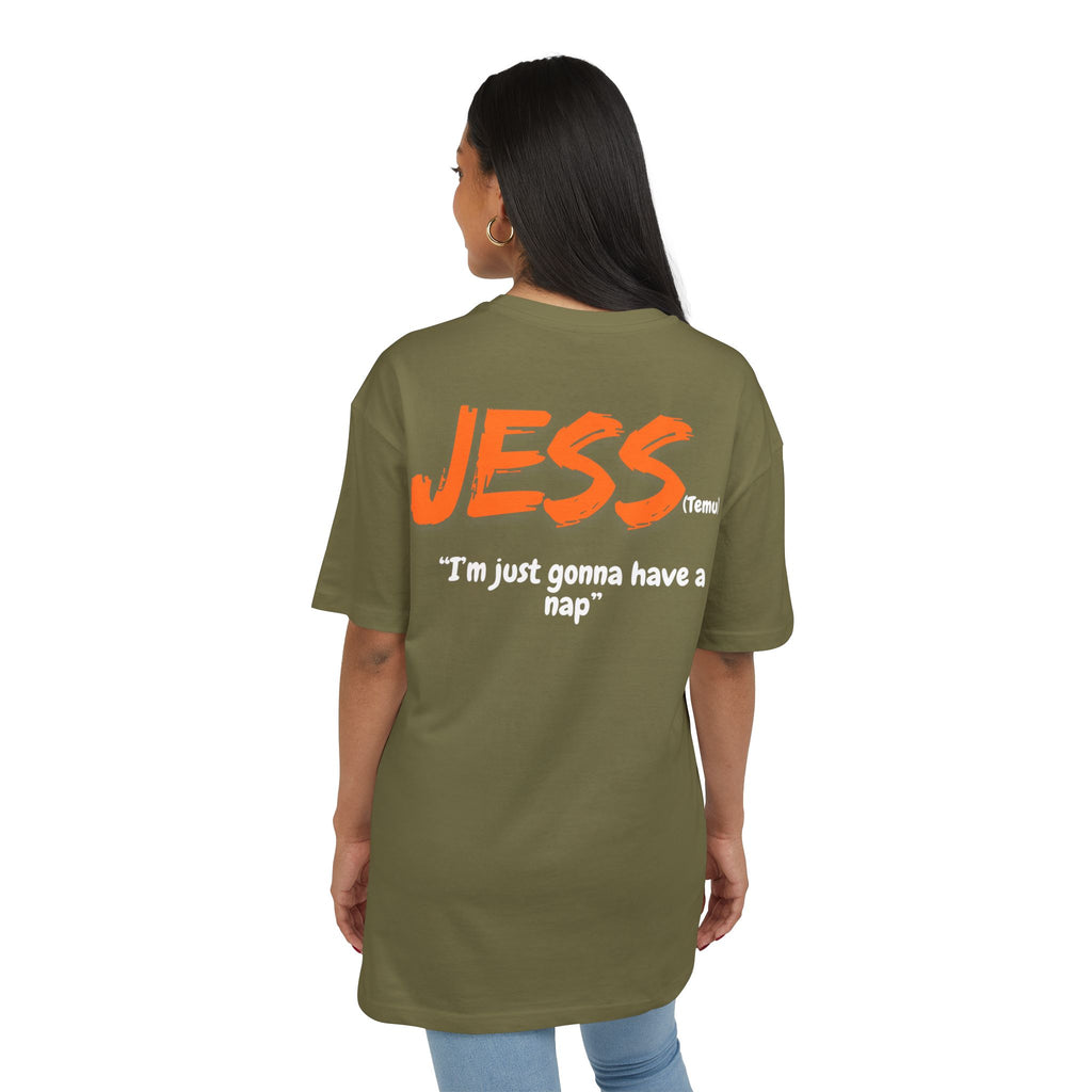 JESS(Temu)- Dark Colours - Oversized Tshirt