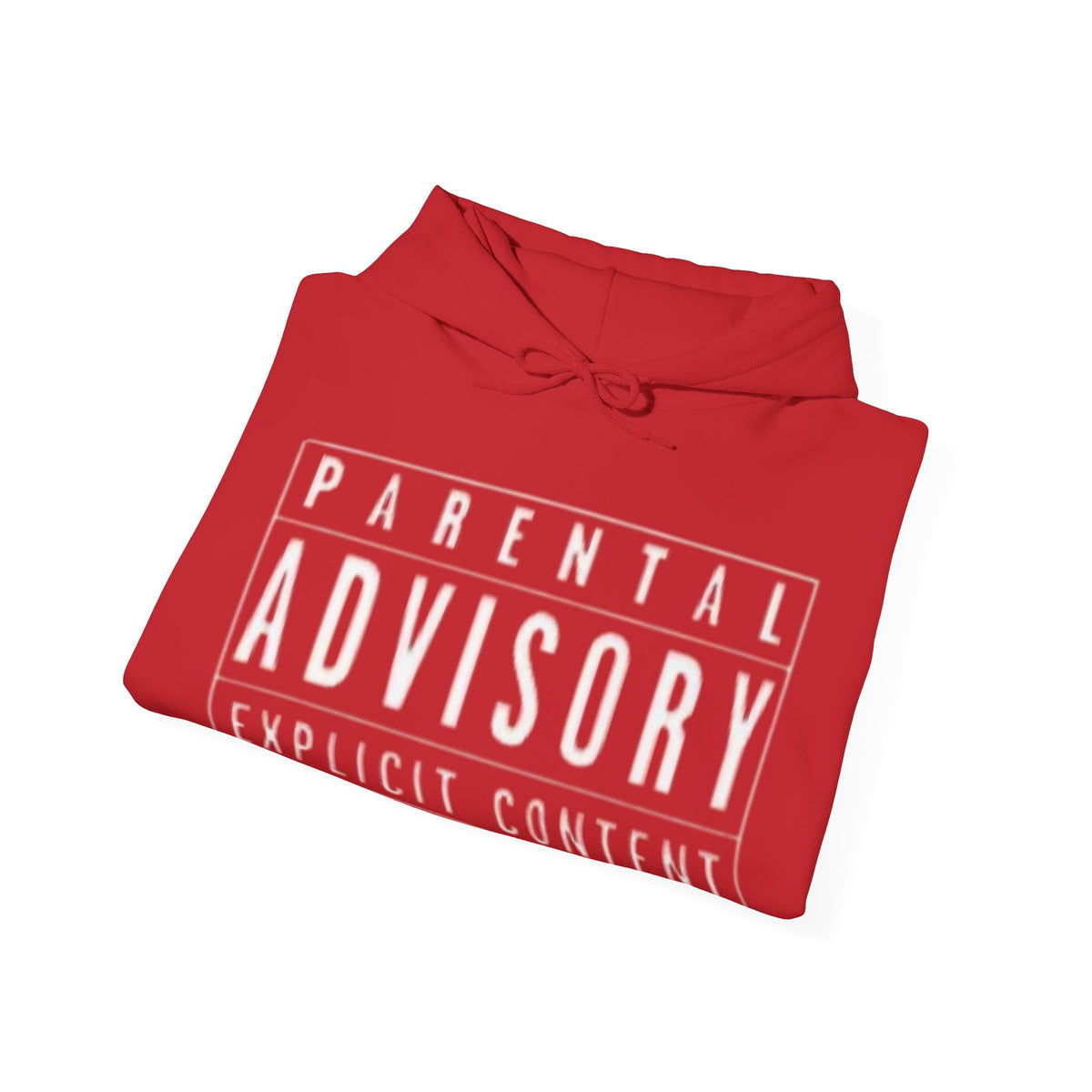 Parental Advisory "Explicit Content" Hoodie — Graphic Streetwear Pullover