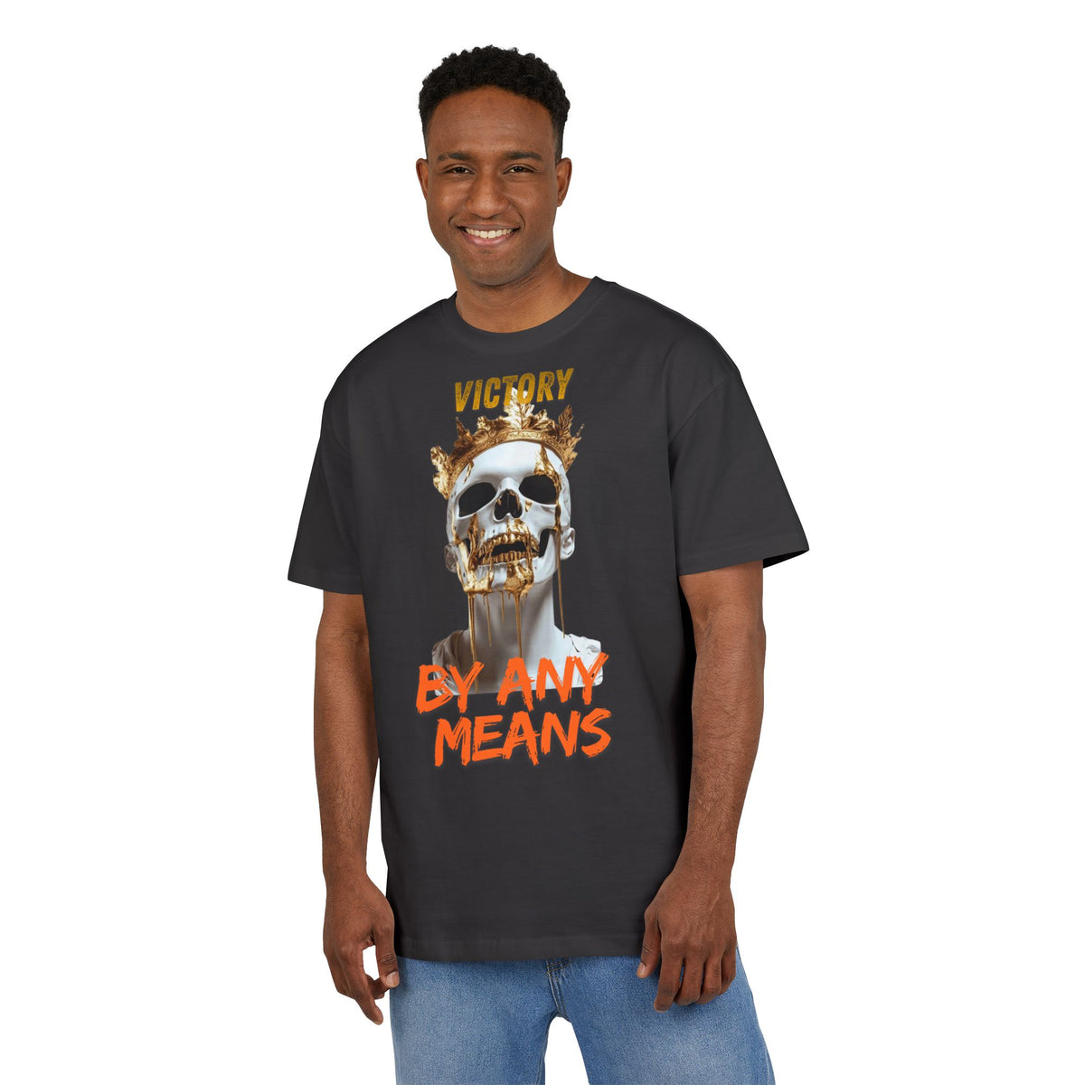 ‘Victory by any means’- Oversized Tshirt
