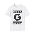 Geek G Rating T-Shirt — "Content Rated by Nerds" Graphic Tee