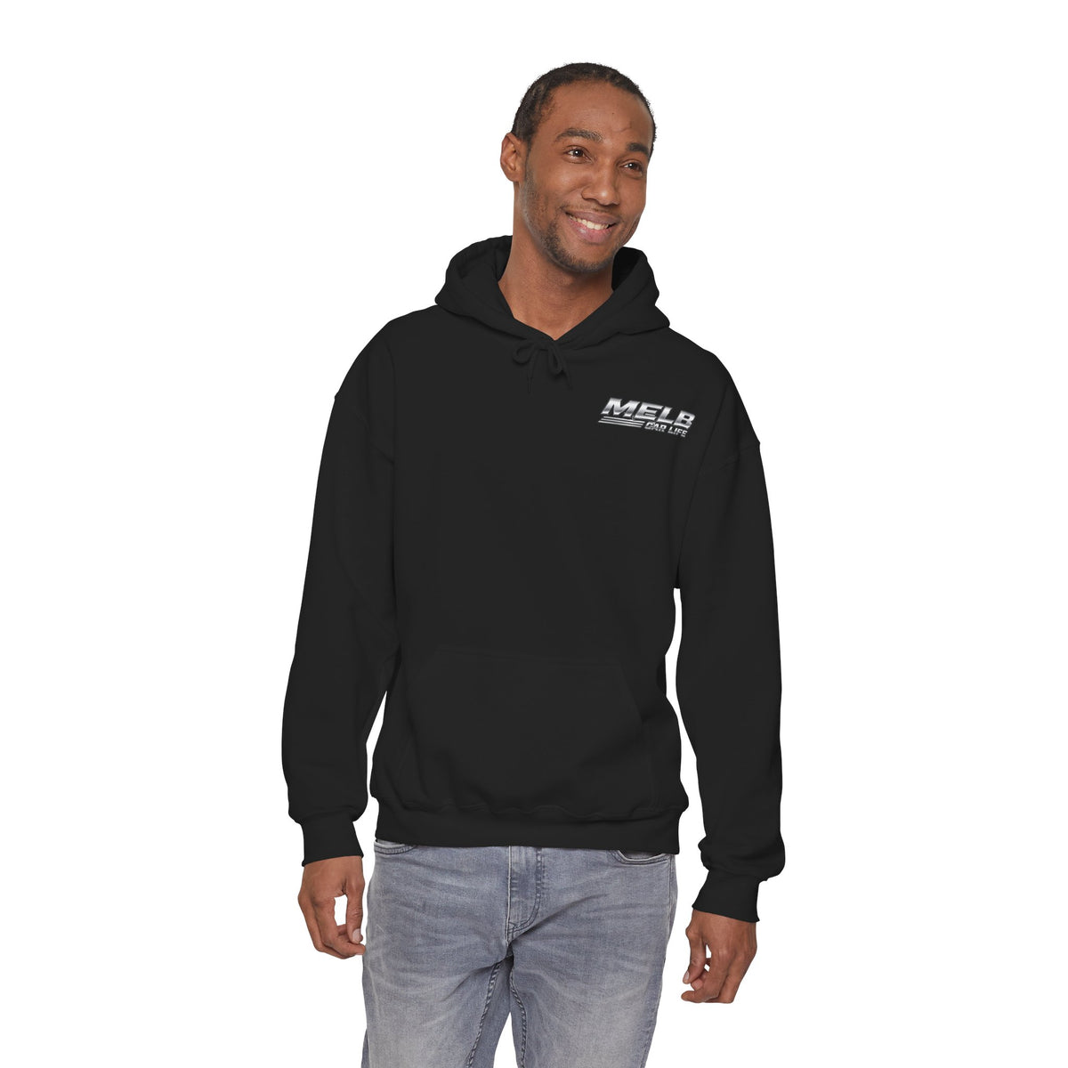 Car Life Hoodie — Red Station Wagon "NILE8" Graphic Streetwear