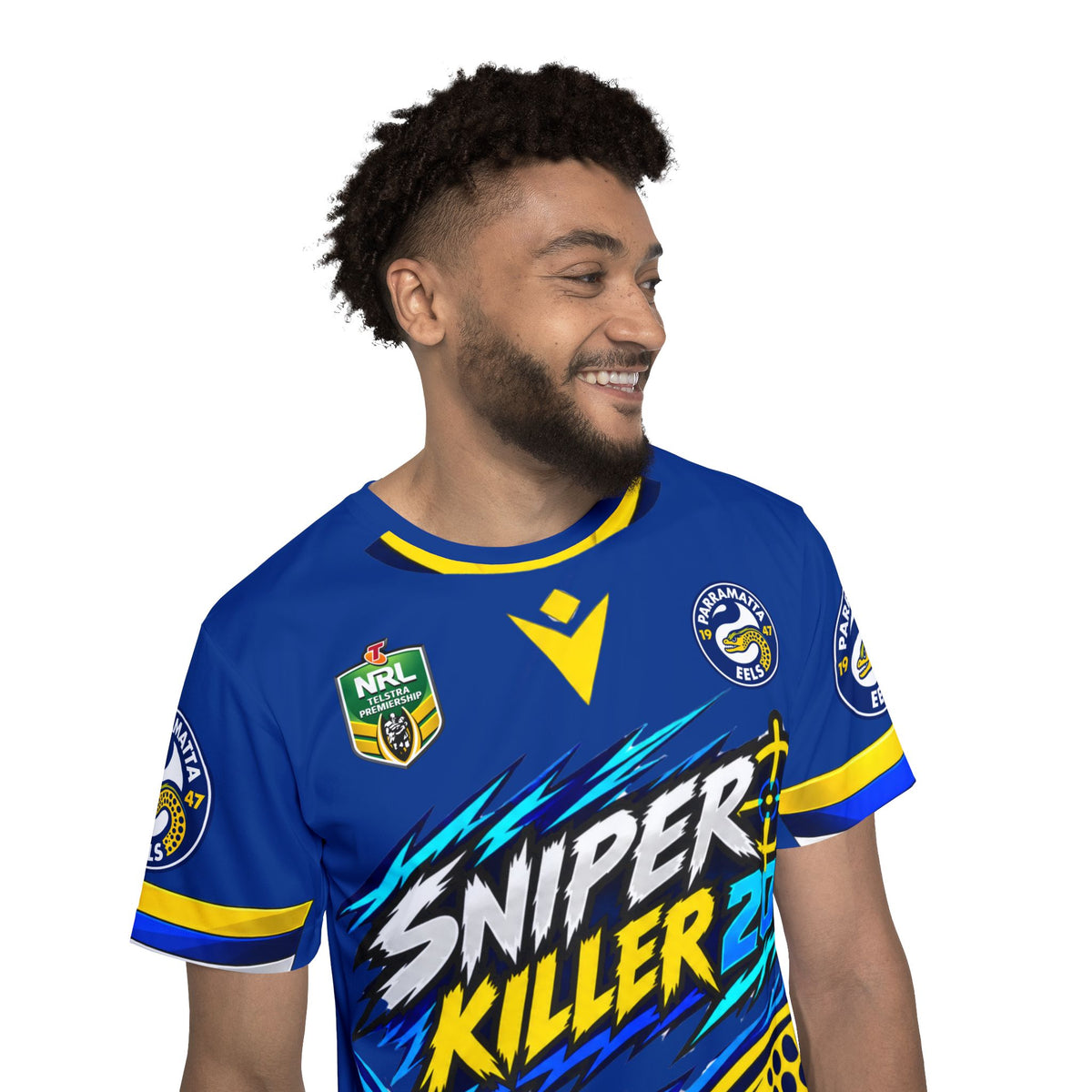 Parramatta Eels 2 - 'Sniper Killer 205' Sports Jersey