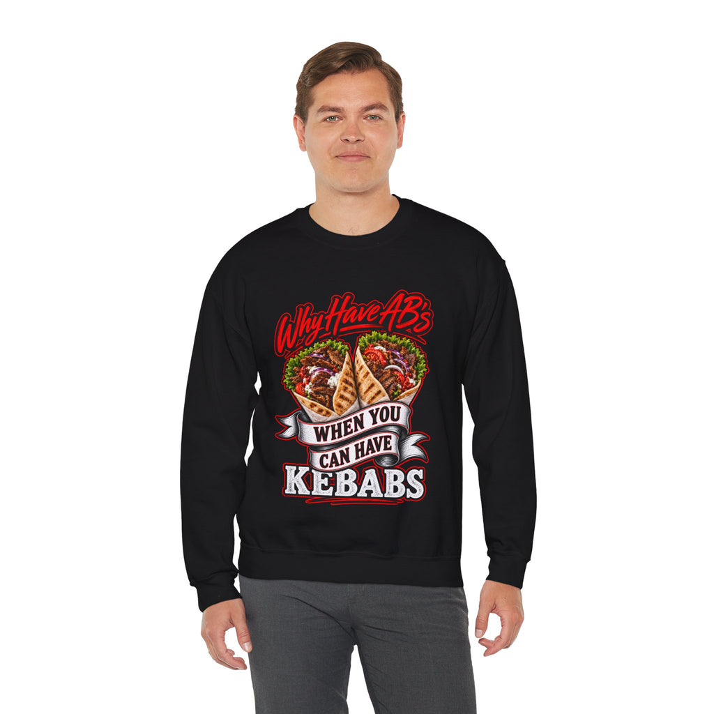 Epping Kebab jumper  – "Why Have Abs When You Can Have Kebabs" Comfort Pullover