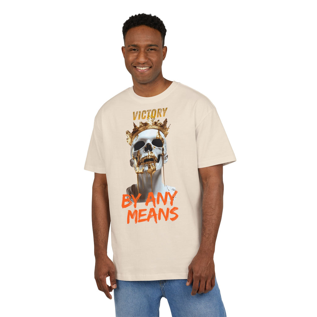 ‘Victory by any means’- Oversized Tshirt