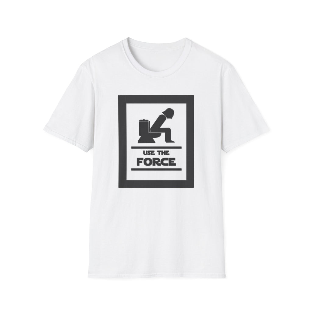 T‑Shirt — "Use the Force" Funny Toilet Humor Graphic Tee