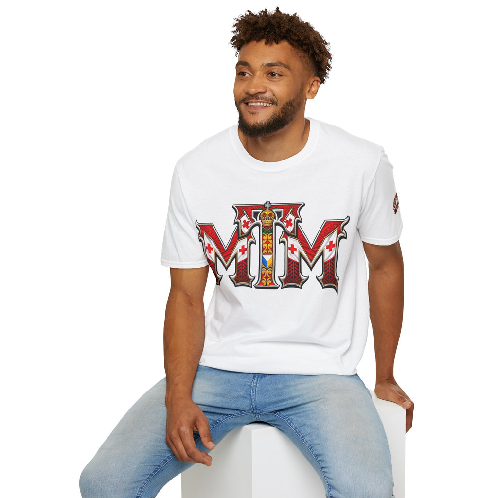 T-Shirt — Tonga Coat of Arms Graphic Tee (ʻOku Ke Tau Mate Mate?)