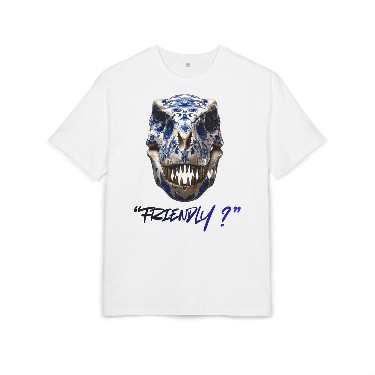 ‘Friendly?’- Oversized Tshirt