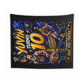 Golden State Basketball 10th Birthday Tapestry – Customizable Youth Party Wall Decor