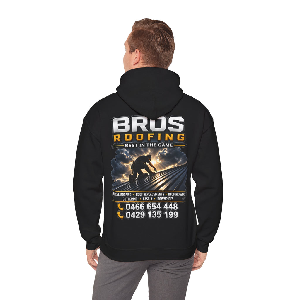 BROS Roofing Company Hoodie — Bros Roofing “Best in the Game” Workwear