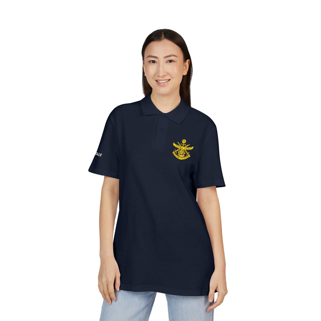 Medic Embroidered Polo Shirt – Navy Tactical First Responder Uniform