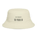 No Itinerary Bucket Hat – 'No Problem' Travel Adventure Sun Hat