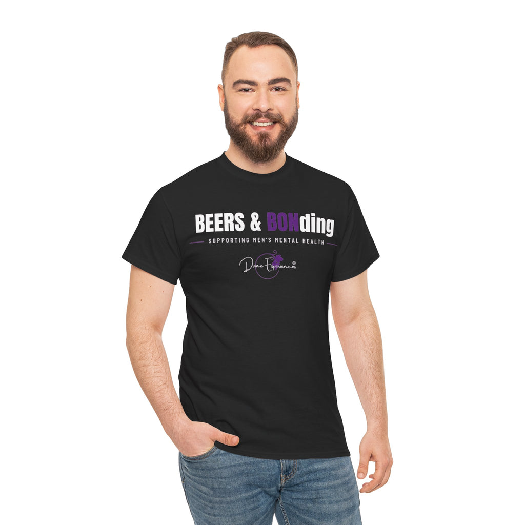 BEERS & BONDing Support Tee — DVINE Mental Health Fundraiser T-Shirt