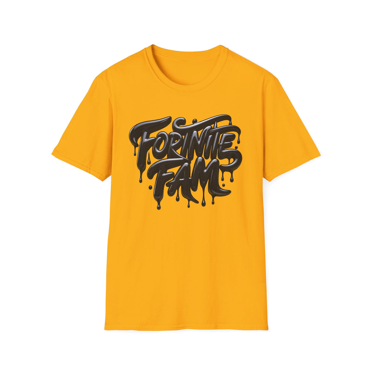 Gaming Fam Drip T-Shirt — Graffiti Gaming Tee