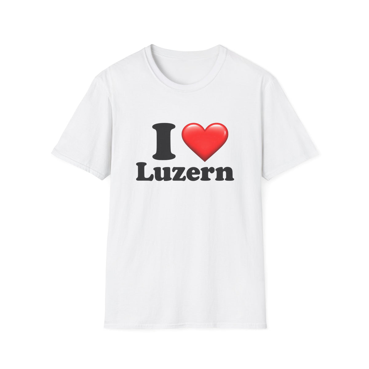 I  love Luzern T-Shirt — Swiss Luzern Travel Souvenir Tee
