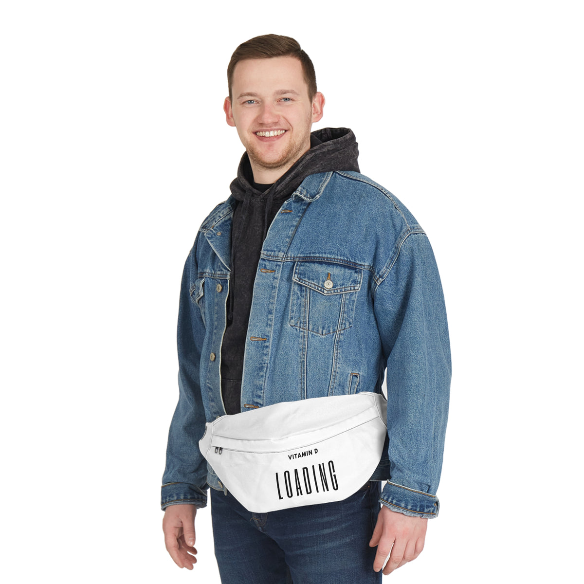 Fanny Pack — “Vitamin D Loading” Casual Waist Bag