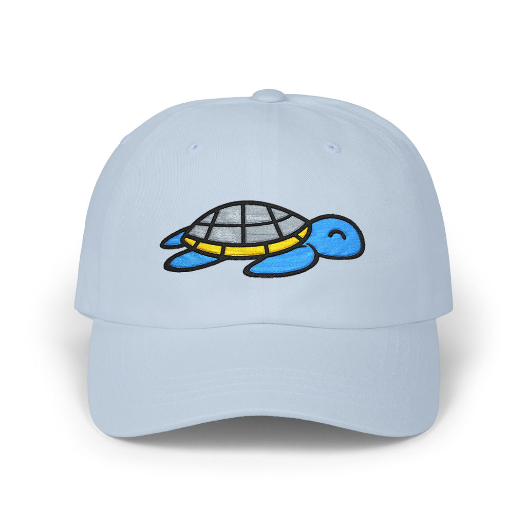Turtle Embroidered Dad Cap