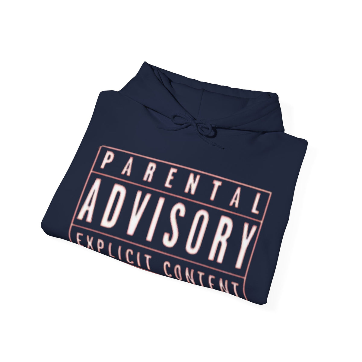Parental Advisory "Explicit Content" Hoodie — Graphic Streetwear Pullover