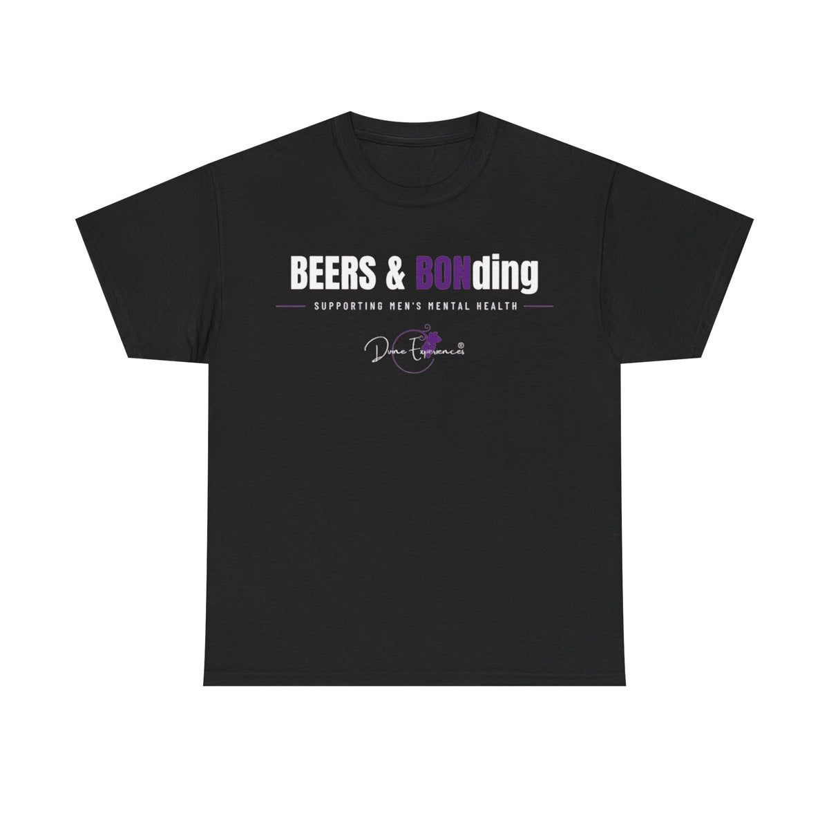 BEERS & BONDing Support Tee — DVINE Mental Health Fundraiser T-Shirt