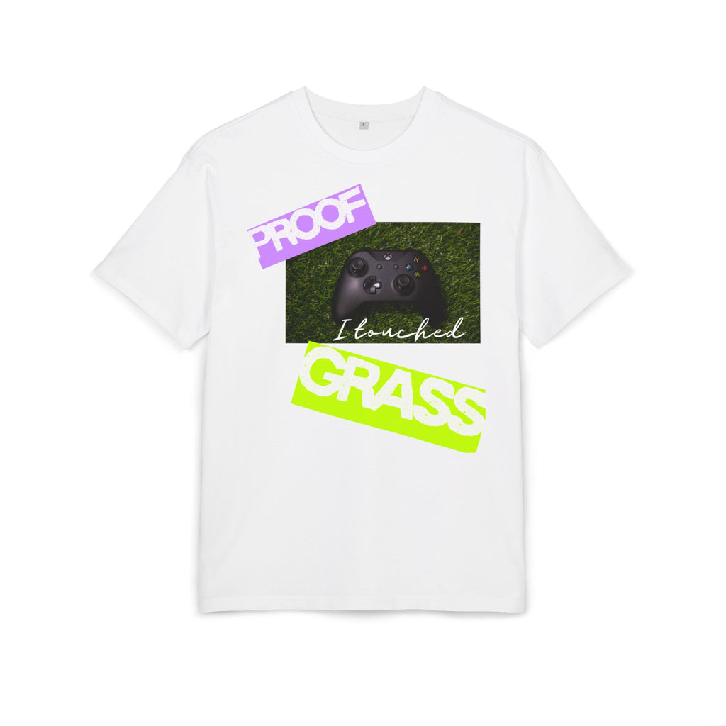 ‘Proof I touched grass’- Oversized Tshirt