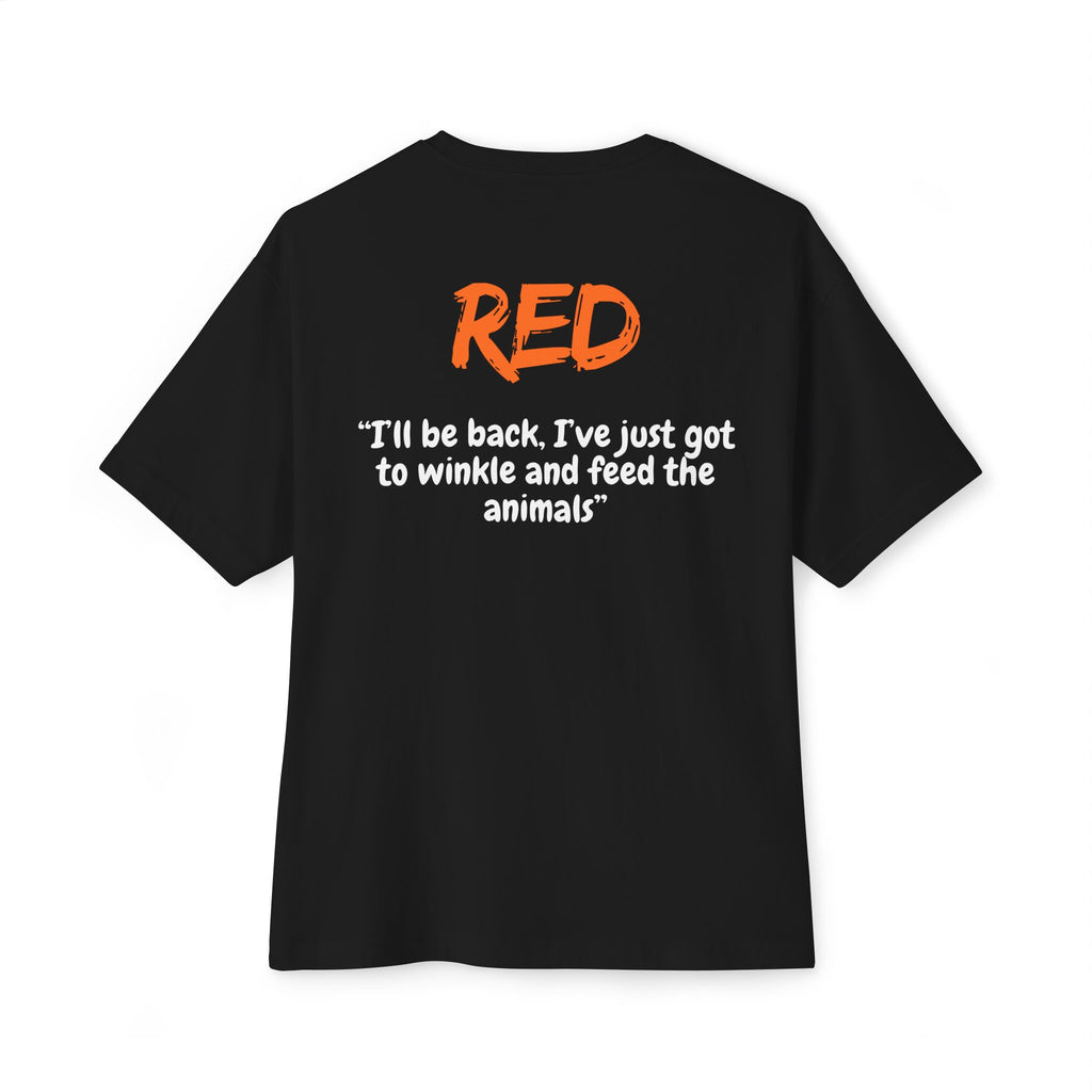 RED - Dark Colours - Oversized Tshirt 2