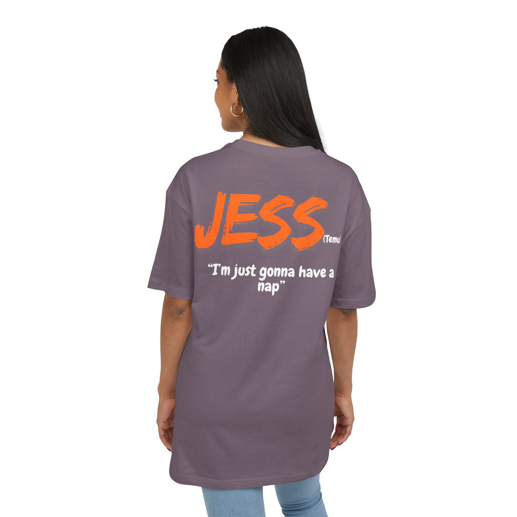 JESS(Temu)- Dark Colours - Oversized Tshirt
