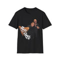 Father/ Son T‑Shirt — Custom Couple Portrait Tee with 'tuff cunts' Graphic