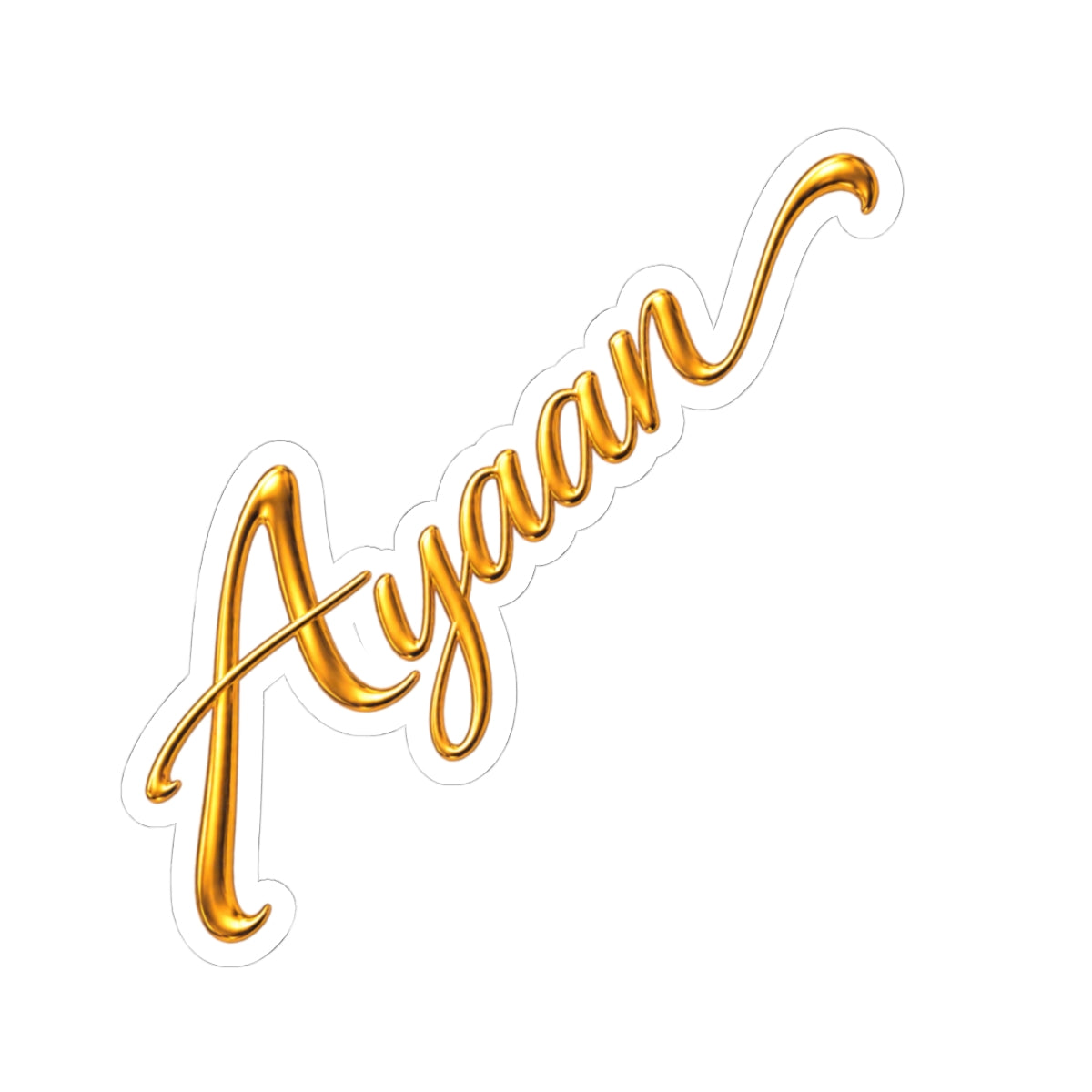 "Ayaan" Kiss-Cut Vinyl Sticker