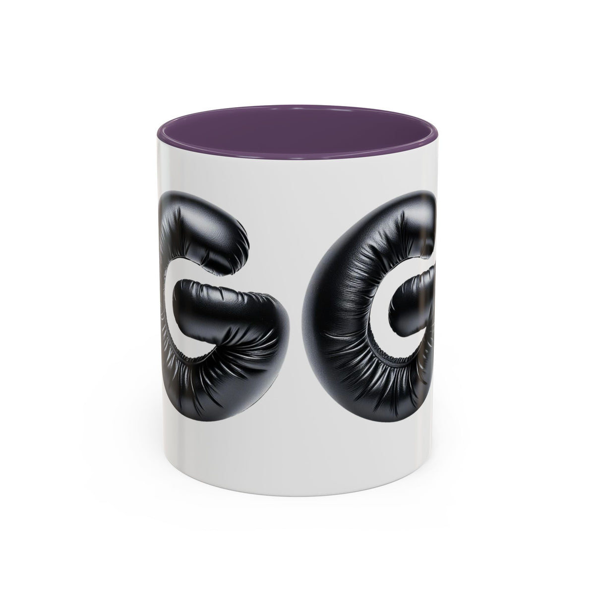 Grooming 'G' Accent Coffee Mug — Black Letter Balloon Initial Coffee Cup (11/15oz)