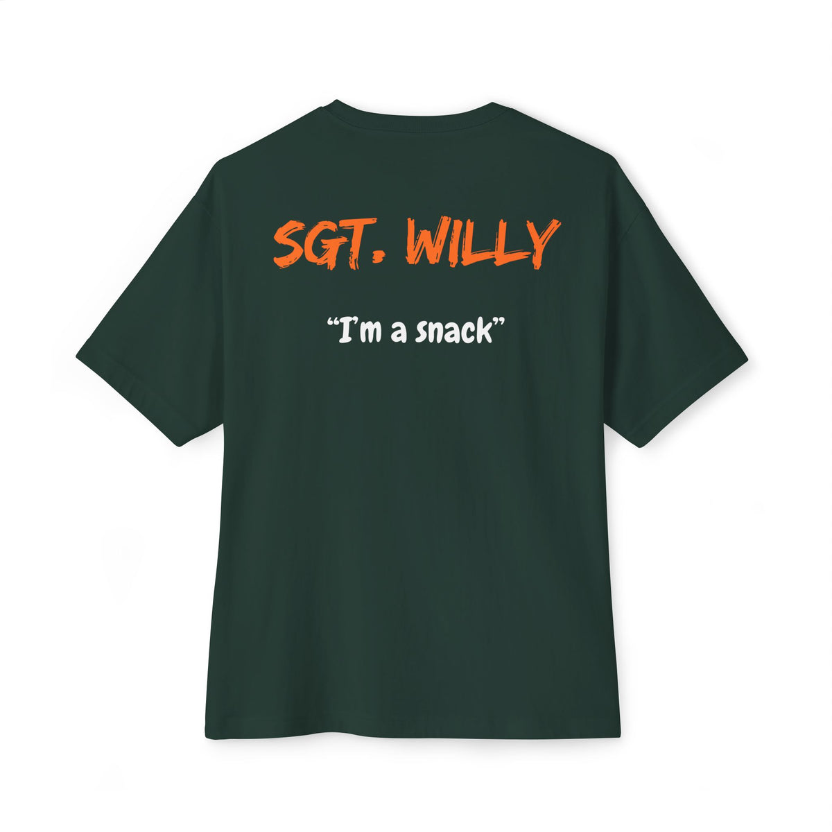 SGT. WILLY - “I’m a snack”- Round neck collar