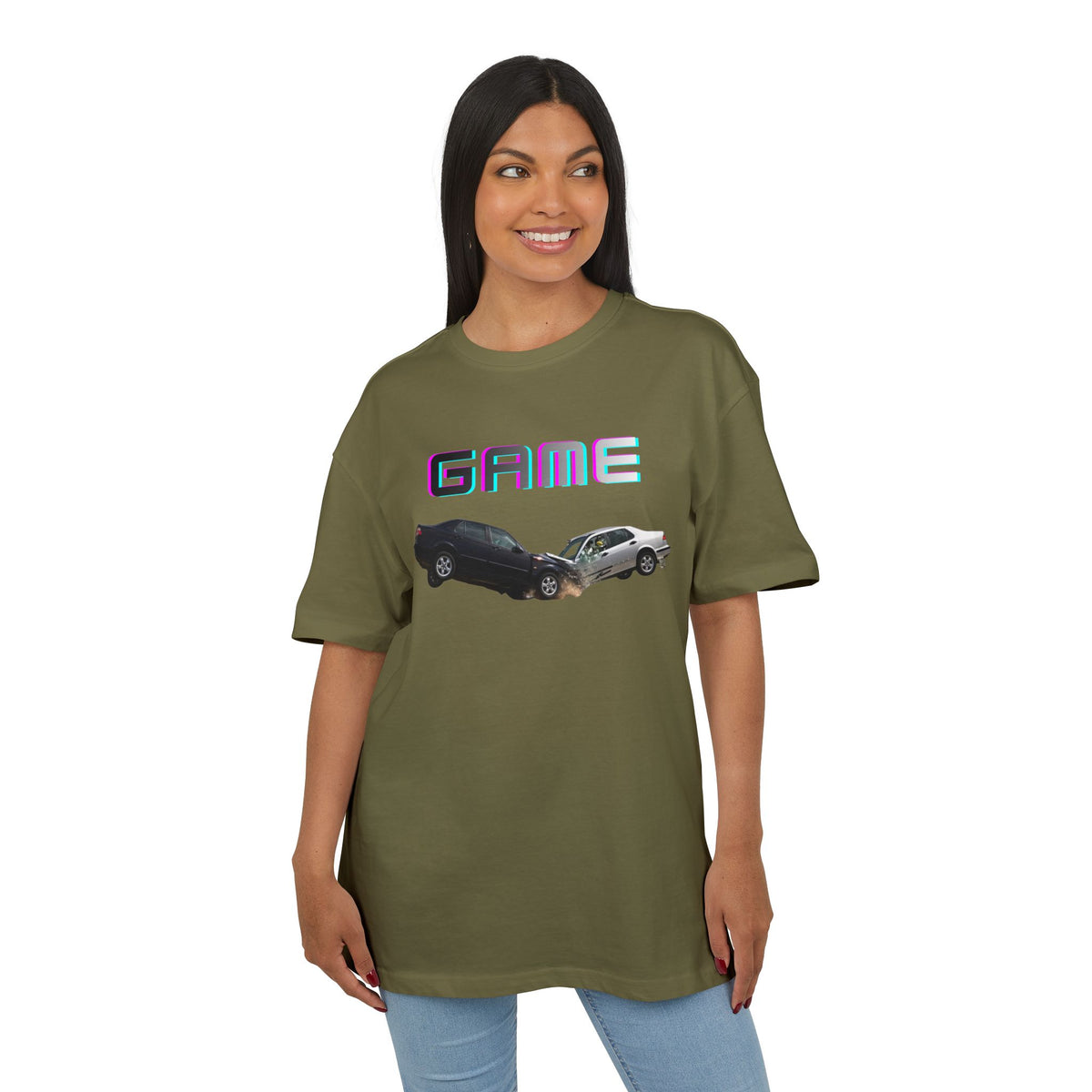 ‘Game crashed’- Oversized Tshirt