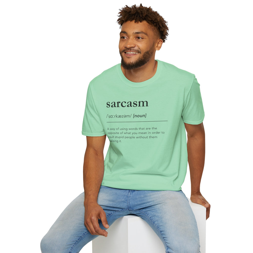 Sarcasm Definition T-Shirt — Funny Dictionary-Style Graphic Tee