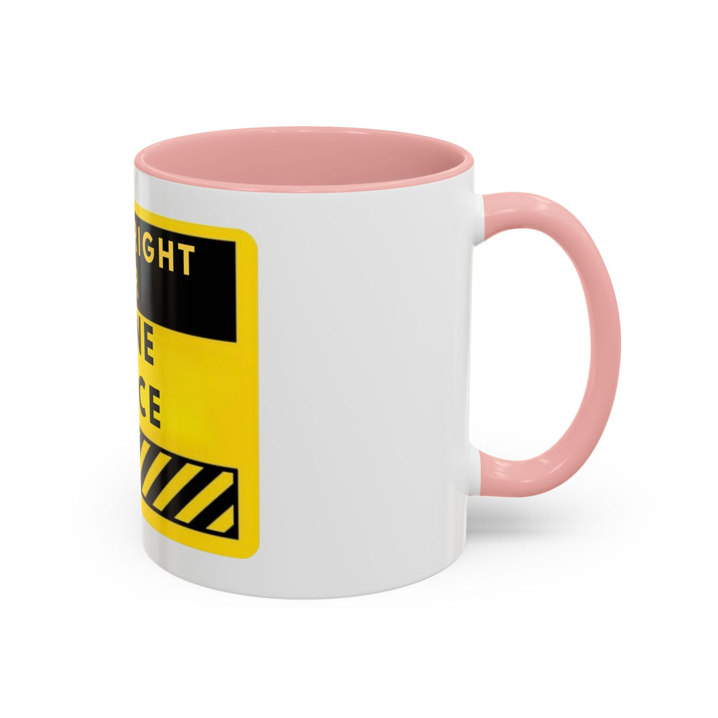 Done Right or Done Twice Coffee Mug — Motivational Construction-Style Accent Mug