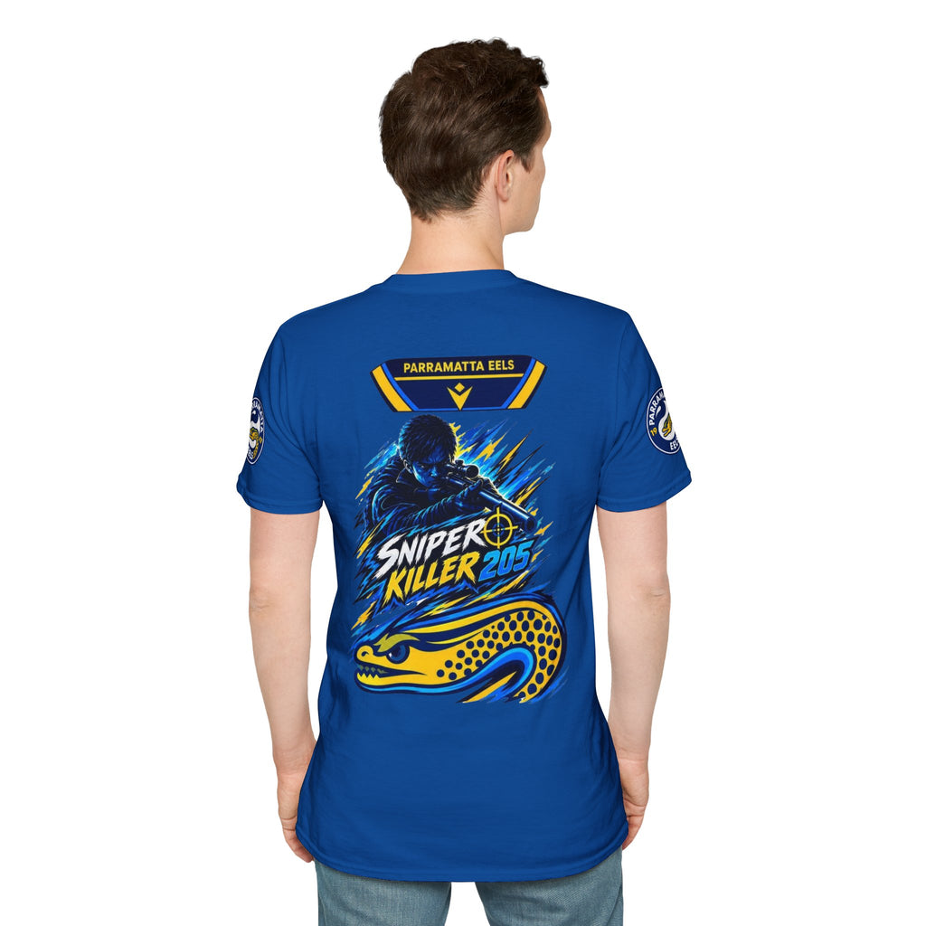 Parramatta Eels(Option 1) "Sniper Killer 205" Team T-Shirt