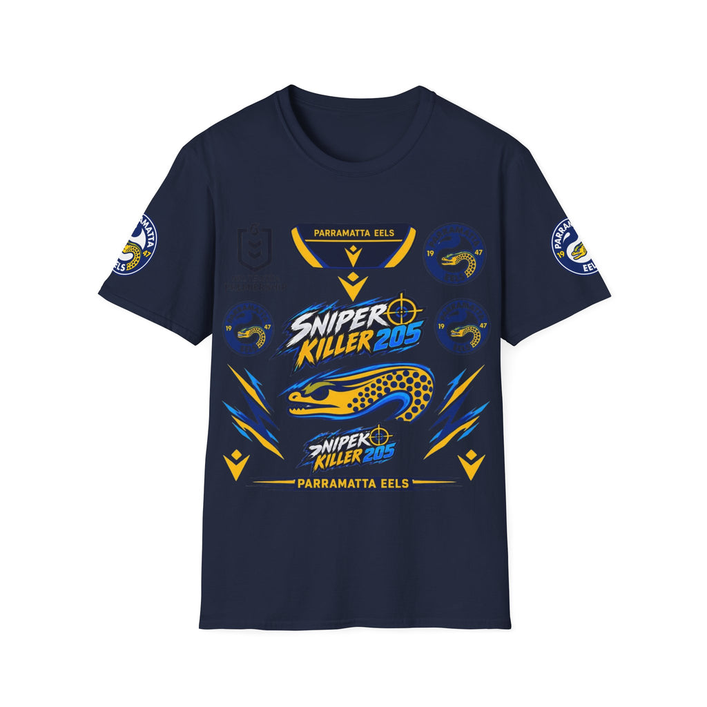 Parramatta Eels(Option 1) "Sniper Killer 205" Team T-Shirt