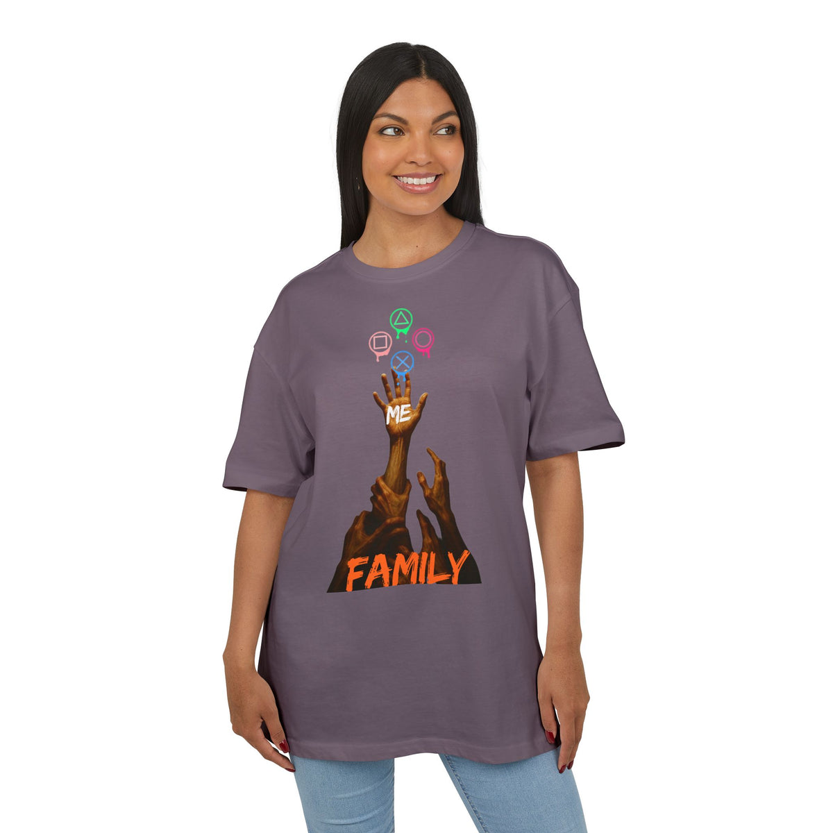 More gaming, less family’- Oversized Tshirt