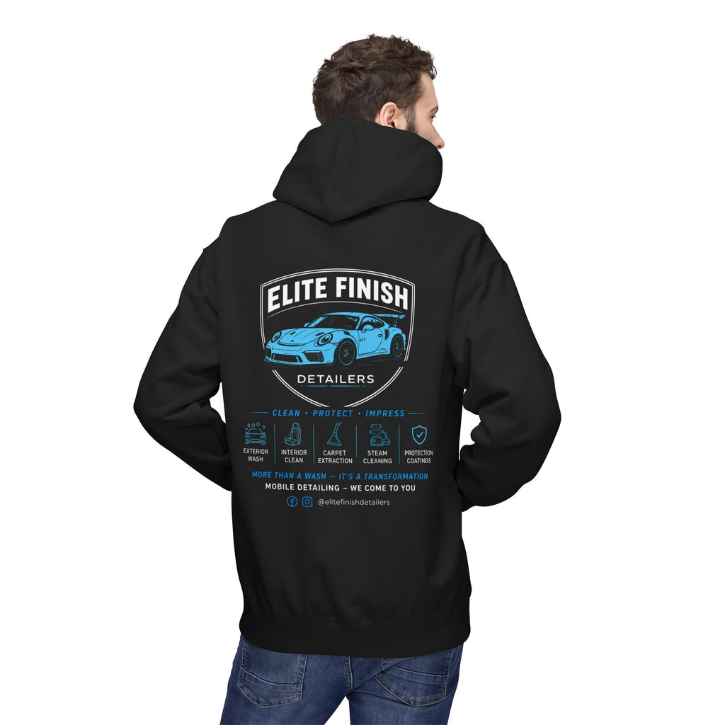 Car Care Hoodie — Classic Auto Detailing Graphic Sweatshirt